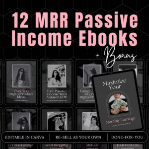 MRR Passive Income eBook Bundle | Master Resell Rights & PLR eBooks Collection