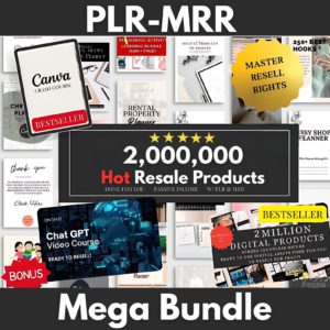 50+ Business & Marketing eBooks Mega Bundle | Master Resell Rights (MRR)